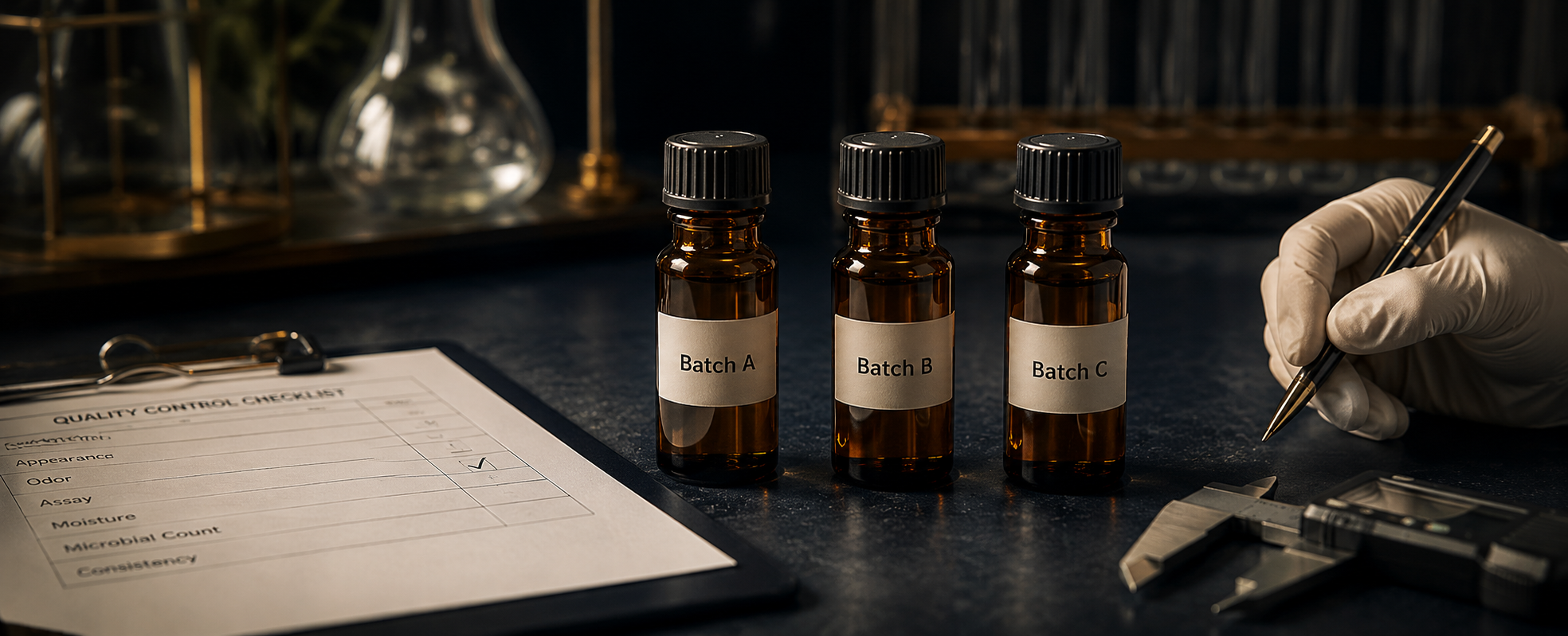 Batch-to-batch antioxidant efficacy quality control